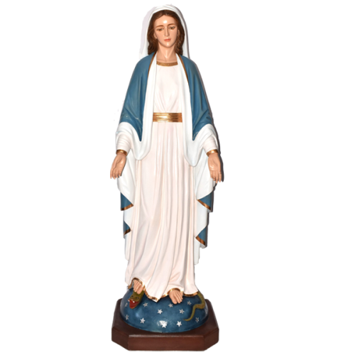 VIRGEN MILAGROSA ESTILIZADA - OUR LADY OF GRACE SLIM 183CM 72INCH 00216