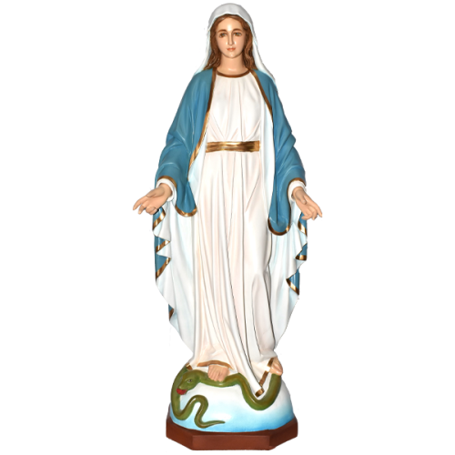 VIRGEN MILAGROSA - OUR LADY OF GRACE 100CM 39INCH 05273