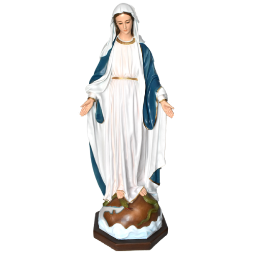 VIRGEN MILAGROSA - OUR LADY OF GRACE 125CM 49INCH - 03545