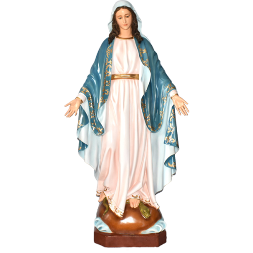 VIRGEN MILAGROSA - OUR LADY OF GRACE 140CM 55INCH 03552