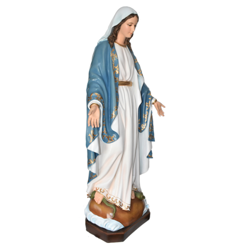 VIRGEN MILAGROSA - OUR LADY OF GRACE 140CM 55INCH - De lado 03552