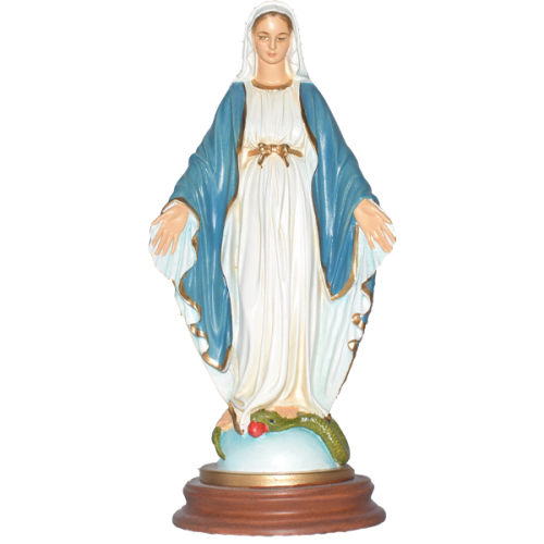 VIRGEN MILAGROSA - OUR LADY OF GRACE 25CM 10INCH 03484