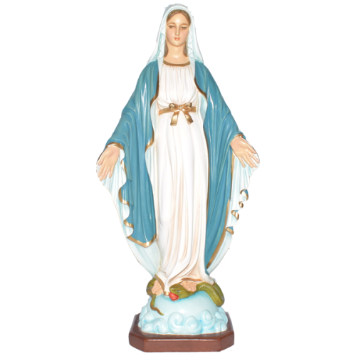 VIRGEN MILAGROSA - OUR LADY OF GRACE 51CM 20INCH 03507