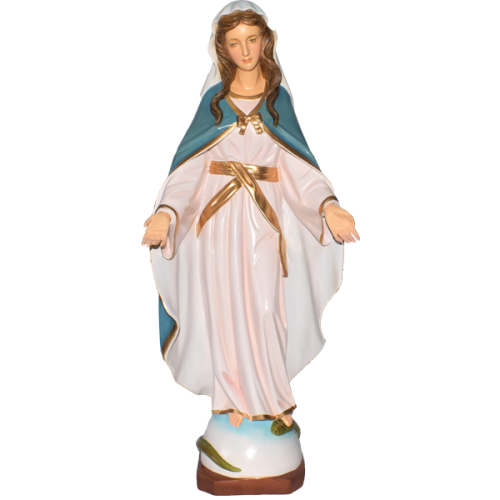 VIRGEN MILAGROSA - OUR LADY OF GRACE 59CM 23INCH 03576