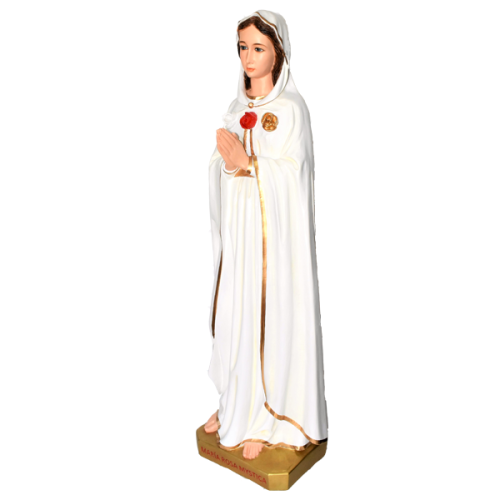 VIRGEN ROSA MÍSTICA 90CM 35INCH - Primer plano 03798