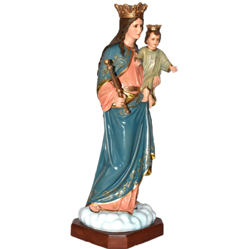 VIRGEN AUXILIADORA - HELP OF CHRISTIANS 110CM 43INCH -De lado 03095F