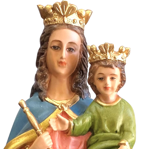 VIRGEN AUXILIADORA - HELP OF CHRISTIANS 20CM 7INCH - Plano medio 07598