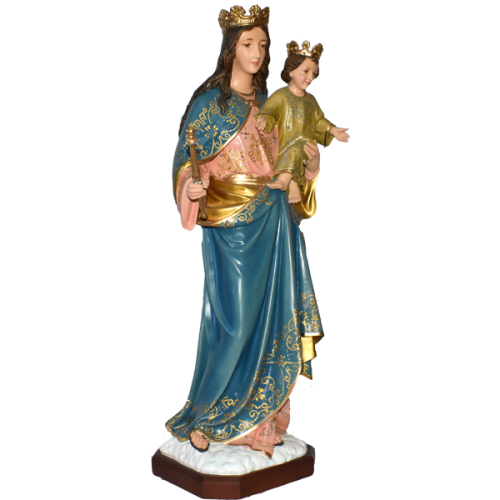 VIRGEN AUXILIADORA - HELP OF CHRISTIANS 64CM 25INCH - De lado 03071