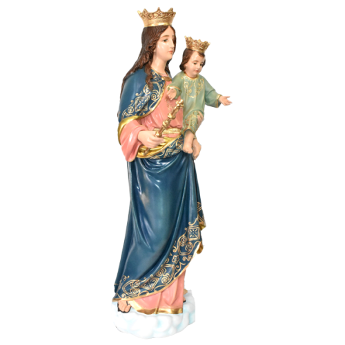 VIRGEN AUXILIADORA - HELP OF CHRISTIANS 85CM 33INCH - De lado 03088