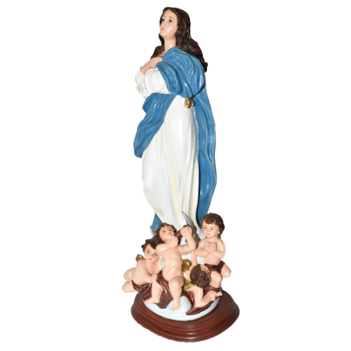 VIRGEN DE MURILLO - OUR LADY OF ASSUMPTION 39CM 15INCH - De lado 03897