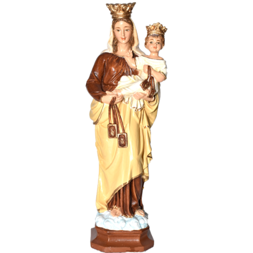 VIRGEN DEL CARMEN - OLO MT. CARMEL 25CM 10INCH 03125