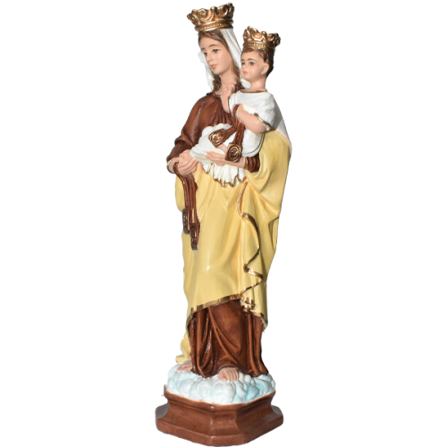 VIRGEN DEL CARMEN - OLO MT. CARMEL 25CM 10INCH - De lado 03125