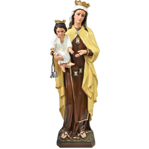 VIRGEN DEL CARMEN - OUR LADY OF MT. CARMEL 138CM 54INCH 00377