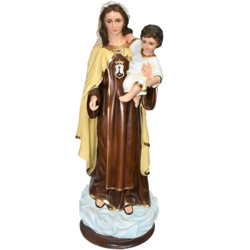 VIRGEN DEL CARMEN - OUR LADY OF MT. CARMEL 79CM 31INCH 03163