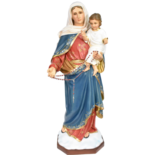 VIRGEN DEL ROSARIO - OLO HOLY ROSARY 100CM 39INCH 07604F