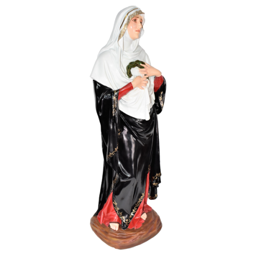 VIRGEN DOLOROSA (MODELO NUEVO) - OLO SORRROWS (NEW MODEL) 75CM 30INCH - De lado 19812MN