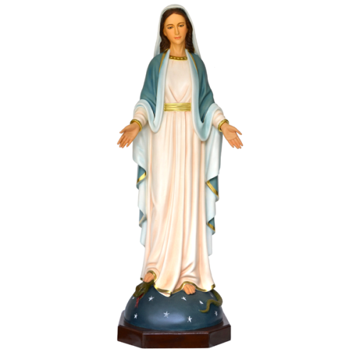 VIRGEN MILAGROSA ESTILIZADA - OUR LADY OF GRACE SLIM 100CM 39INCH 15616