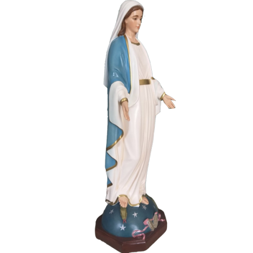 VIRGEN MILAGROSA - OUR LADY OF GRACE 60CM 24INCH - De lado 15609