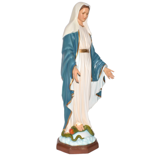 VIRGEN MILAGROSA - OUR LADY OF GRACE 86CM 33INCH - De lado 15142