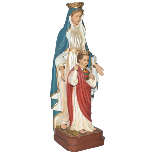 NUESTRA SEÑORA DEL SAGRADO CORAZÓN - OUR LADY OF THE SACRED HEART 42CM 17INCH - De lado 18839