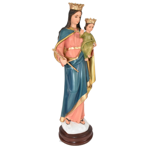 VIRGEN AUXILIADORA ESTILIZADA - HELP OF CHRISTIANS SLIM 45CM 18INCH - De lado 13490