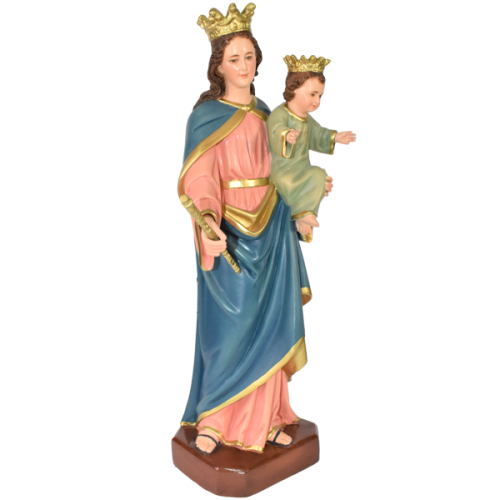 VIRGEN AUXILIADORA - HELP OF CHRISTIANS 45CM 18INCH - De lado 03064