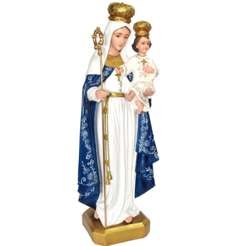 VIRGEN DEL BUEN SUCESO - OUR LADY OF GOOD SUCCESS 65CM 26INCH -De lado 11243